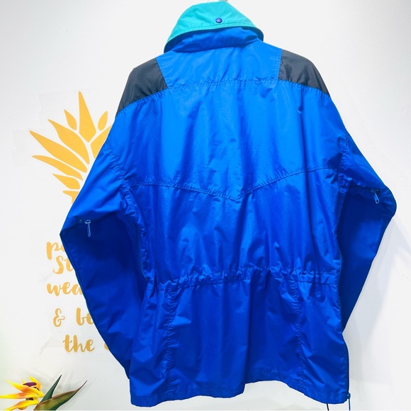 COLUMBIA SPORTSWEAR Vintage USA Made Blue Ski Snowboard Jacket Coat Men’s Large - Picture 9 of 16